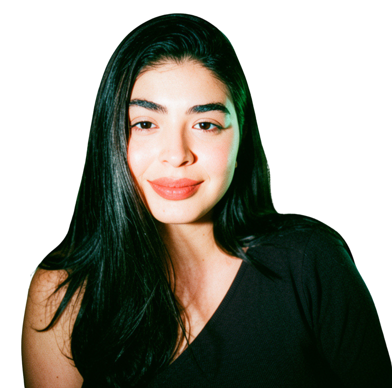 Claudia Maia dirigindo uma gravação